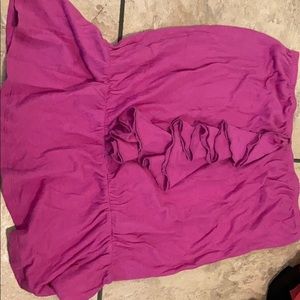 Victoria’s Secret rube too with ruffle